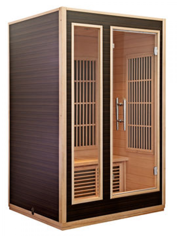 Инфракрасная сауна Harvia Radiant SGC1210BR (двухместная, хемлок)