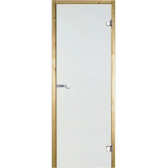 harvia-spb | Стеклянная дверь для сауны Harvia 7/19, коробка сосна, прозрачная 