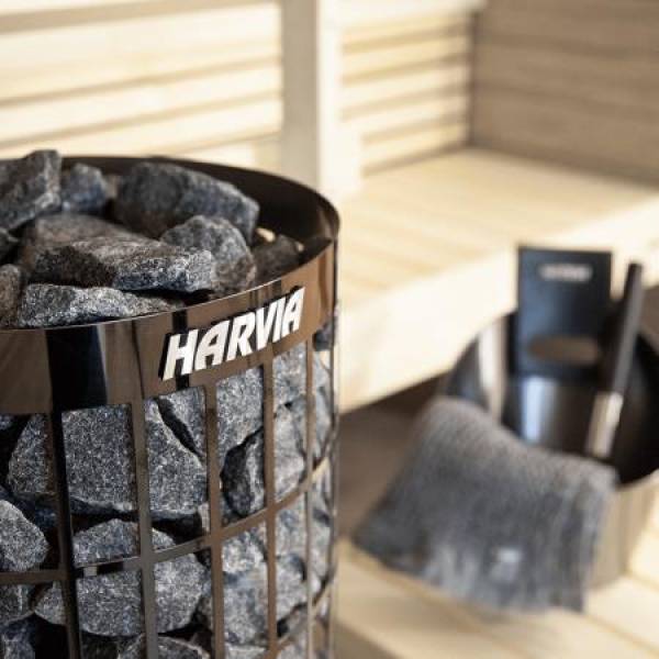 harvia-spb | Электрическая печь Harvia Cilindro PC100E/135E Black Steel 
