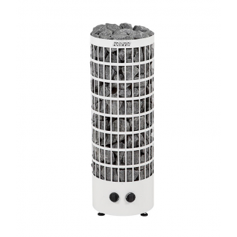 harvia-spb | Электрическая печь Harvia Cilindro PC90 White 9 кВт (встроенный пульт) 
