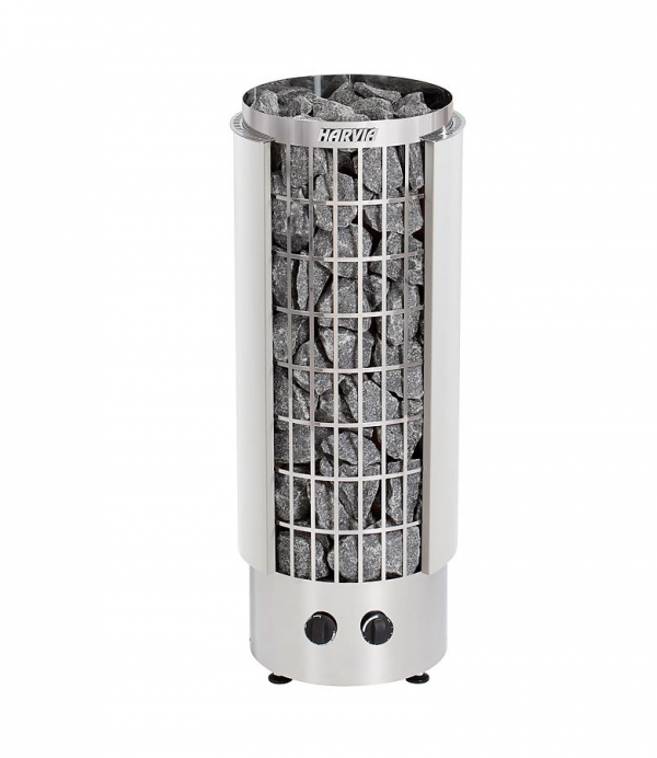 Электрическая печь Harvia Cilindro PC70H White 6.8 кВт (встроенный пульт)
