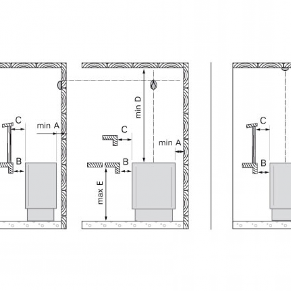 harvia-spb | Электрическая печь Harvia Club Combi K13,5GS 13.5 кВт (без пульта) 