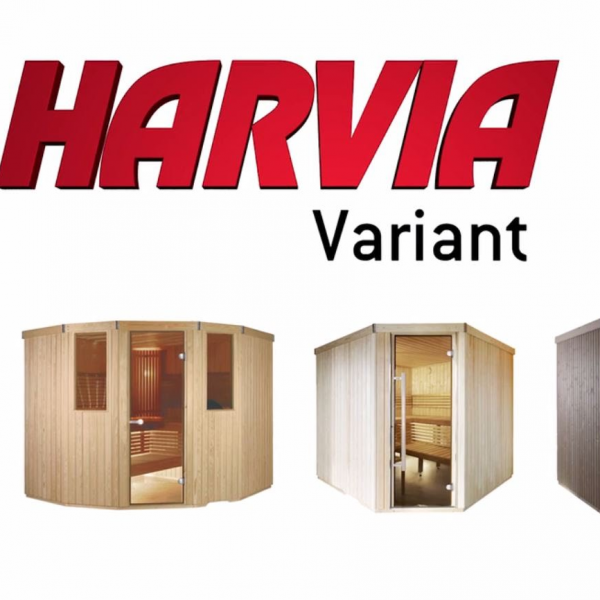 harvia-spb | Сауна HARVIA Variant интерьер Formula 2380 x 2195 с печью T9 и пультом управления C150 артикул S2522 