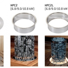 harvia-spb | Установочный фланец для печей Harvia Cilindro со светодиодной подсветкой, артикул HPC2L