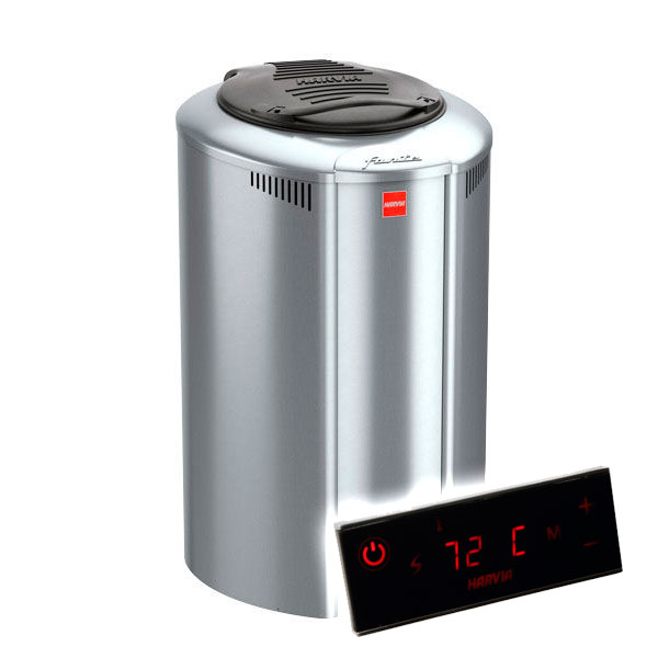 Электрическая печь Harvia Forte AF9 steel 9 кВт (пуль в комплекте)