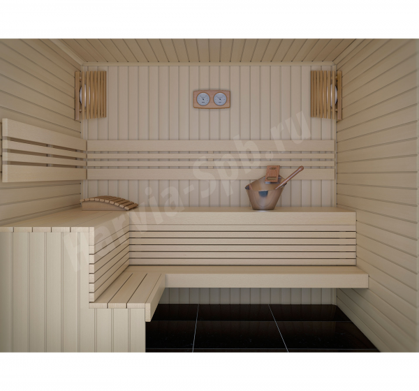 Сауна Suoma Linden (Стены: Липа. Полки: Абаши)